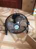 优格乐（YOUGELE） 电风扇大功率趴地扇商用强力工业电风扇落地扇台扇大功率爬地扇风扇电扇桌面台式 12寸【4档】黑色 实拍图