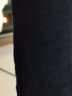 构致（GLOY&ZENITH）夏季亚麻衬衫男士短袖薄款衬衣商务休闲简约纯色棉麻半袖男上衣潮 藏蓝 XXL（135-155斤） 实拍图
