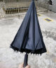 米波迪（Meebordi）防风雨伞直杆弯柄双人男士商务定制半自动防风高尔夫伞黑色 晒单实拍图