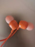JBL T115BT 入耳式蓝牙耳机 运动音乐耳机 苹果安卓手机耳机 金属钛振膜 跑步磁吸式带麦 红色 实拍图