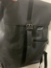 高尔夫（GOLF）背包男士商务软皮双肩包男15.6英寸电脑学生书包出差旅行包 黯灰 实拍图