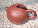 月壶茗清宜兴紫砂壶名家戴老师全手工茶壶原矿底槽清光素家用茶具 西施壶（330ml） 实拍图