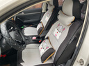 喜尚喜汽车座套亚麻汽车坐垫四季通用布艺座垫卡通可爱座椅套车垫适用于 豪华版典雅灰 大众朗逸宝来捷达途观速腾polo 实拍图