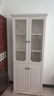 全友家居美式玻璃门组合书柜书橱家用落地展示柜客厅家具书房收纳柜 二门书柜+三门书柜 实拍图