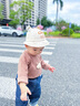 幼歌（YOUGE） 宝宝裤子男女婴儿大pp裤秋冬牛仔裤小童哈伦外穿屁屁裤 深蓝色1 80 cm 实拍图
