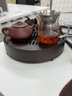 神雕（SHEN DIAO）耐热玻璃功夫茶具配件加厚公道杯带过滤茶漏分茶器茶海公杯过滤网 小玉雅(250毫升)+285不锈钢茶漏 实拍图