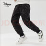 迪士尼（DISNEY）童装儿童男童加绒运动长裤宝宝时尚帅气裤子24冬DB331ME04花100 实拍图