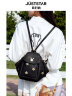 欧时纳（JUST STAR）小众设计双肩包女包韩版百搭单双肩包两用女时尚小背包 457米白色 晒单实拍图
