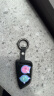 BIMLL B Alcantara 汽车钥匙扣挂件奔驰钥匙包宝马奥迪保护套简约个性 Alcantara钥匙扣：9002黑 实拍图