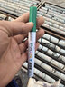 得力（deli）油漆笔DIY防水防油不掉色白色黑色马克笔记号笔工业补漆轮胎笔涂鸦笔金属模型补漆笔 【12支绿色】2.0mm线幅 实拍图