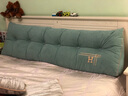 南极人（home）靠枕床上腰部靠垫床头靠背垫趴睡枕榻榻米沙发护腰靠抱枕床头靠垫 艾琳-前黛粉【可拆洗】 长120*厚20*高50cm 实拍图