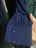 MeetMetro玛依尔法式仙女连衣裙女2025春新款高端气质纯欲风裙子礼服长裙 藏蓝【现货】 L 实拍图
