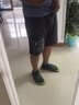 稻草人（MEXICAN）五分短裤男夏季韩版潮流印花裤衩男士运动沙滩裤子男裤 灰色 3XL 实拍图