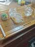 庄子然功夫茶具套装家用茶盘整套全自动烧水壶一体茶盘办公会客茶台茶壶 单独茶盘（不带茶具） 3件 实拍图