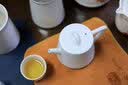 南山先生 原白茶杯家用喝茶泡茶个人杯白瓷品茗杯陶瓷主人杯喝茶杯 原白鼓腹杯 实拍图