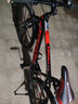 凤凰（Phoenix） 山地自行车成年人男士女士学生变速减震油刹线刹山地车自行车 黑红/十刀轮/铝合金车架/蓝图 26寸（身高160-180左右） 27速数字指拨/默认线碟可改油碟 实拍图