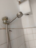勤牛304不锈钢超强增压淋浴花洒家用喷淋喷头浴室全套装软管洗澡 银色不锈钢花洒+2.0米防爆管 实拍图