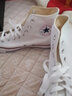 匡威（Converse）男鞋女鞋 ALL STAR系列经典帆布鞋休闲情侣休闲鞋学生板鞋 【厚底增高】中性低帮帆布鞋 A06557 41 实拍图