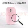 联想（Lenovo）无线鼠标轻音鼠标 Air Handle轻音无线鼠标 便携办公鼠标 樱花粉 实拍图