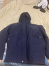 爱登堡秋冬新款棉衣男中青年短款加厚保暖连帽休闲百搭男士棉服棉袄外套 深蓝色 2XL (180) 实拍图