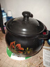 雅路森复古陶瓷砂锅家用明火耐高温汤煲陶土沙锅煤气燃气炖锅大容量加厚 金莲推荐3-5人 4L 实拍图