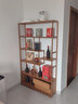 木马人落地复古博古架储物书架中式茶架子客厅家用收纳架玄关隔断杂物架 【带抽】升级旗舰款-七层100长 实拍图