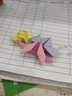 小号手工折纸儿童diy正方形爱心叠纸印花图案彩色千纸鹤卡纸折纸 星球星空：8cm单面120张 实拍图