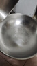 铿锵（KENGQ） 316不锈钢炒锅无涂层家用炒菜锅白钢锅燃气灶电磁炉通用锅 平底炒锅【316钢】外径 38cm 实拍图
