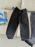 真维斯（JEANSWEST）牛仔裤女士长裤高腰2025秋季紧身显瘦修身小脚裤子女黑色25 实拍图