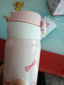 膳魔师（THERMOS）JNL系列不锈钢保温杯 高颜值女学生水杯时尚车载家居馆户外便携 粉蝴蝶结 400ML JNL-402(PKW) 实拍图
