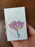 老银匠s925银耳线银杏叶长款流苏雏菊情人节礼物耳饰女多款四叶草银耳线 鸡蛋花耳线约3.5cm（无证书） 实拍图