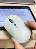 XVVMI2025新款【可充电丨超静音】无线鼠标蓝牙办公游戏云电脑台式机蓝牙鼠标适用苹果VIVO笔记 碧绿色 实拍图