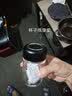 明霞 加厚双层玻璃杯防漏便携男女士小容量迷你水杯茶水分离泡茶杯子 【小巧耐高温】黑色150ml 实拍图