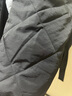 深呼吸DEEP BREATH女装立领中长款棉服上衣外套女【附腰带】A400926 黑 L (4码) 实拍图