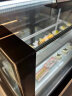 诺贝西蛋糕展示柜商用冷冻冷藏柜水果寿司甜品保鲜柜 饮料鲜奶陈列柜 熟食冷藏展台.直角后开风冷+除雾定 白色 风冷【直角】 0.9米 落地款【后开门】 晒单实拍图