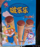 啵乐乐韩国进口冰淇淋形饼干宝宝零食甜筒儿童饼干 巧克力味 6支/盒 实拍图