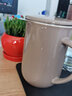 VIVA scandinavia耐热高温陶瓷杯子 茶水分离泡茶杯大容量550m教师中秋节生日礼物 粉棕色 实拍图