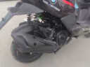 杰帆（JF）踏板摩托车125cc鬼火一代摩托车外卖踏板车燃油车助力车可上牌 黑色带新款贴花 标准款 实拍图