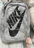耐克（NIKE）Nike耐克书包双肩包男女学生书包户外运动包背包休闲旅行背包 灰色黑标DV1296-012 48*34*22CM 实拍图