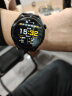 莱思帝watch智能手表心率监测血压血氧睡眠运动跑步防水防汗长续航蓝牙接打电话切歌消息提示离线支付 黑色 合金机身+黑色硅胶表带 实拍图