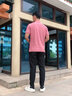 海衫印 高端定制工作服t恤企业工服文化衫定做工衣刺绣印logo 黑色 M 实拍图