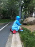 汪汪队儿童雨鞋男童小学生防滑胶鞋中筒小孩水鞋幼儿宝宝雨靴 PW2256-02蓝色 180码/内长18cm 实拍图