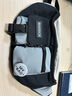回力胸包男潮牌工装斜挎包男士背包ins潮小包个性百搭运动腰包男生 黑色【徽章4个+太空人挂件】 实拍图
