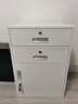 中伟矮柜活动柜文件柜抽屉柜桌下柜床头柜铁皮柜二斗一门 实拍图