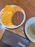 丹夫X敦煌华夫饼礼盒624g经典黑巧克力黄油薄脆饼干多口味零食点心 实拍图
