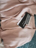 Lotusjoy 针织开衫女薄款外套七分袖短款纯色韩版2021春夏新款外穿v领宽松上衣 S56464 粉色 均码 实拍图