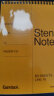 国誉螺旋笔记本子Gambol渡边竖翻本线圈上翻本速记本4x6寸 8mm中央分栏线 60张/本 1本 WCN-S4060 实拍图