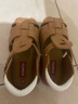 卡特兔儿童凉鞋女童公主鞋婴儿学步鞋宝宝软底幼儿园透气机能男宝小白鞋 棕色（无吊坠） 28 内长17.5cm  脚长16.3-16.9 实拍图