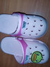 B.Duck小黄鸭童鞋男女童凉拖鞋夏季新款儿童透气休闲洞洞鞋女 302粉色 28 码内长约180mm 实拍图