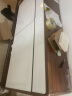 顾乐家（GULEJAR）现代新中式实木框鞋柜门口家用大容量玄关柜简约收纳柜入户隔断柜 木白160【层板可调+储物格】 实拍图